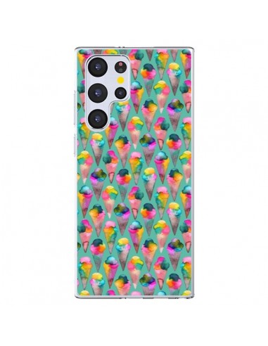 Coque Samsung Galaxy S22 Ultra 5G Cute Ice Creams - Ninola Design