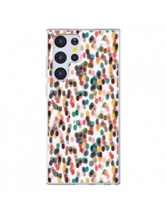 Coque Samsung Galaxy S22 Ultra 5G Rainbow Lace Neon -...