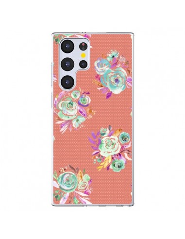 Coque Samsung Galaxy S22 Ultra 5G Spring Flowers - Ninola Design