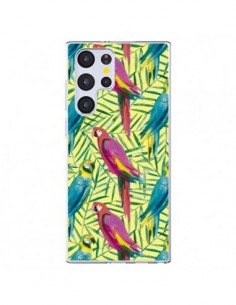 Coque Samsung Galaxy S22 Ultra 5G Tropical Monstera...