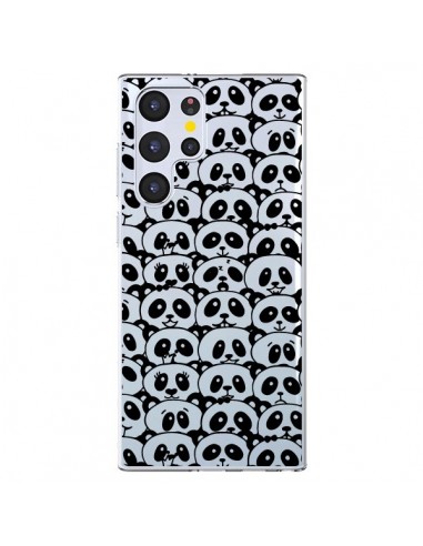Coque Samsung Galaxy S22 Ultra 5G Panda Par Milliers Transparente - Nico