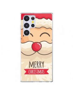 Coque Samsung Galaxy S22 Ultra 5G Moustache du Père Noël...