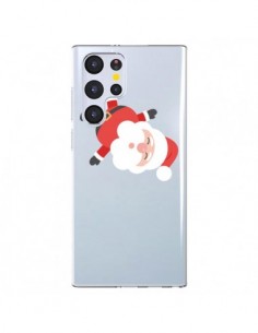 Coque Samsung Galaxy S22 Ultra 5G Père Noël et sa...