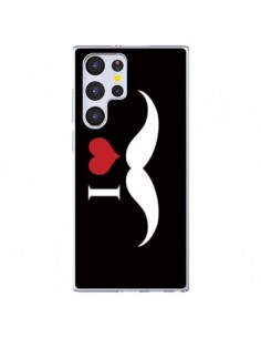Coque Samsung Galaxy S22 Ultra 5G I Love Moustache - Nico