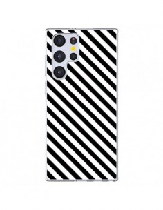 Coque Samsung Galaxy S22 Ultra 5G Bonbon Candy Noire et...