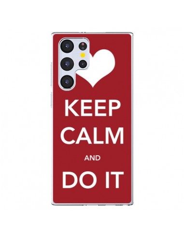 Coque Samsung Galaxy S22 Ultra 5G Keep Calm and Do It - Nico