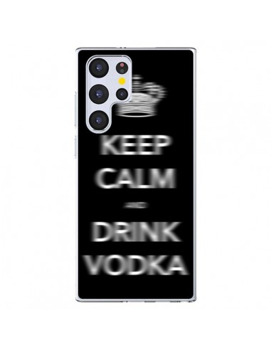 Coque Samsung Galaxy S22 Ultra 5G Keep Calm and Drink Vodka - Nico