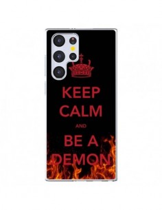 Coque Samsung Galaxy S22 Ultra 5G Keep Calm and Be A...