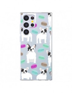 Coque Samsung Galaxy S22 Ultra 5G Chiens Bulldog Français...