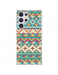 Coque Samsung Galaxy S22 Ultra 5G Azteque Navahoy -...