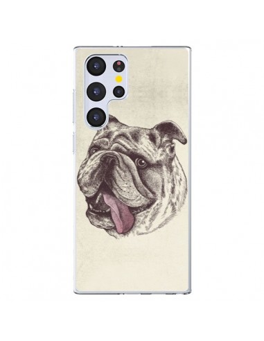 Coque Samsung Galaxy S22 Ultra 5G Chien Bulldog - Rachel Caldwell