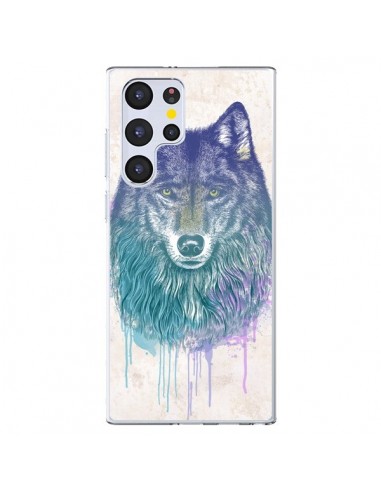 Coque Samsung Galaxy S22 Ultra 5G Loup - Rachel Caldwell