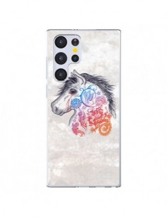 Coque Samsung Galaxy S22 Ultra 5G Licorne Muticolore -...