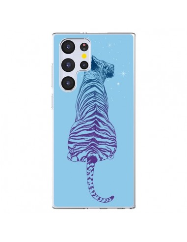Coque Samsung Galaxy S22 Ultra 5G Tiger Tigre Jungle - Rachel Caldwell