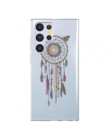 Coque Samsung Galaxy S22 Ultra 5G Attrape-rêves Lakota Transparente - Rachel Caldwell