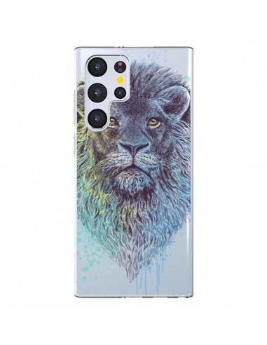 Coque Samsung Galaxy S22 Ultra 5G Roi Lion King Transparente - Rachel Caldwell