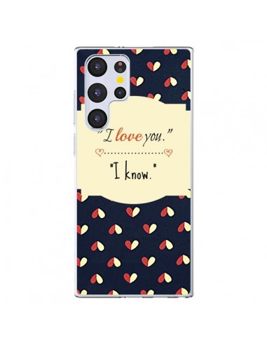 Coque Samsung Galaxy S22 Ultra 5G I love you - R Delean