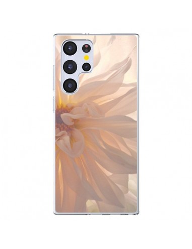 Coque Samsung Galaxy S22 Ultra 5G Fleurs Rose - R Delean