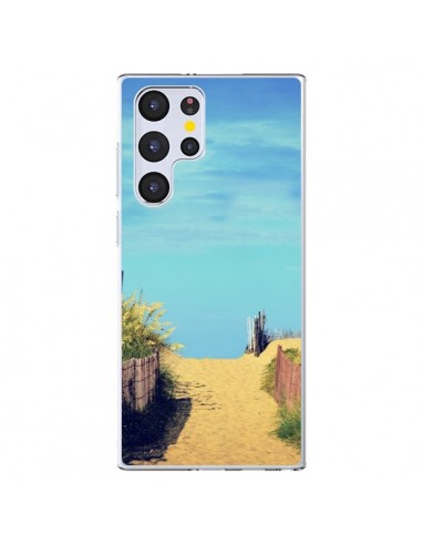 Coque Samsung Galaxy S22 Ultra 5G Plage Beach Sand Sable - R Delean