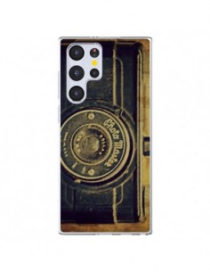 Coque Samsung Galaxy S22 Ultra 5G Appareil Photo Vintage...