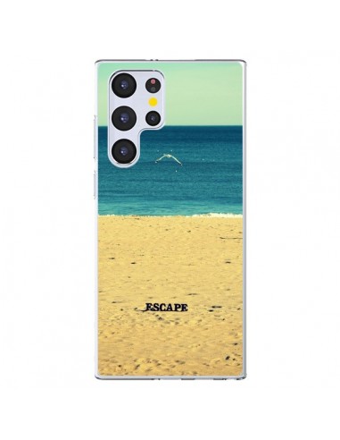 Coque Samsung Galaxy S22 Ultra 5G Escape Mer Plage Ocean Sable Paysage - R Delean