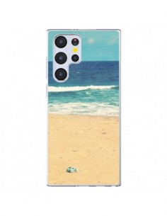 Coque Samsung Galaxy S22 Ultra 5G Mer Ocean Sable Plage...