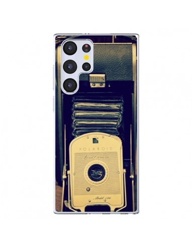 Coque Samsung Galaxy S22 Ultra 5G Appareil Photo Vintage Polaroid Boite - R Delean