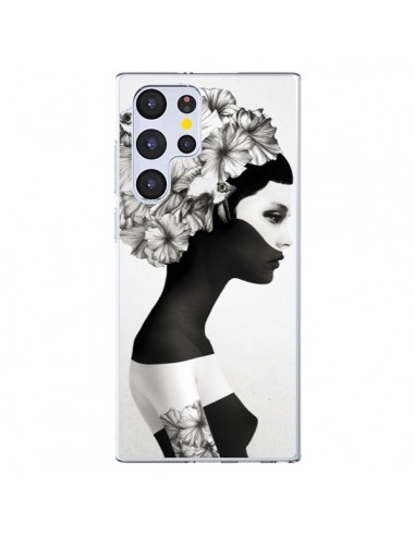 Coque Samsung Galaxy S22 Ultra 5G Marianna Fille Fleurs - Ruben Ireland et Jenny Liz Rome