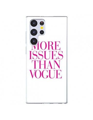 Coque Samsung Galaxy S22 Ultra 5G More Issues Than Vogue Rose Pink - Rex Lambo