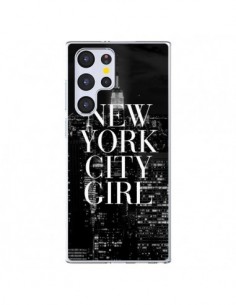 Coque Samsung Galaxy S22 Ultra 5G New York City Girl -...
