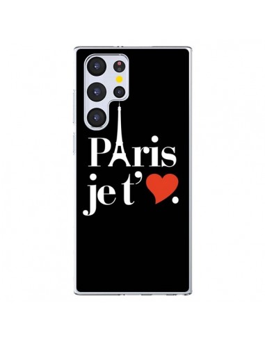 Coque Samsung Galaxy S22 Ultra 5G Paris je t'aime - Rex Lambo