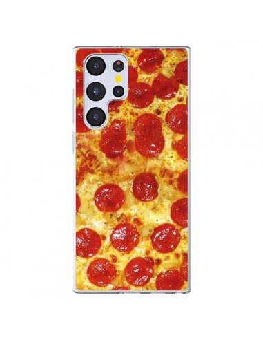 Coque Samsung Galaxy S22 Ultra 5G Pizza Pepperoni - Rex Lambo