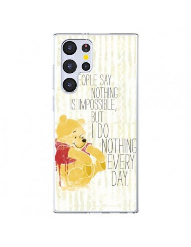 Coque Samsung Galaxy S22 Ultra 5G Winnie I do nothing every day - Sara Eshak