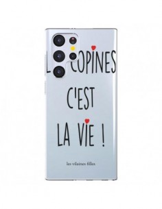 Coque Samsung Galaxy S22 Ultra 5G Les copines, c'est la...