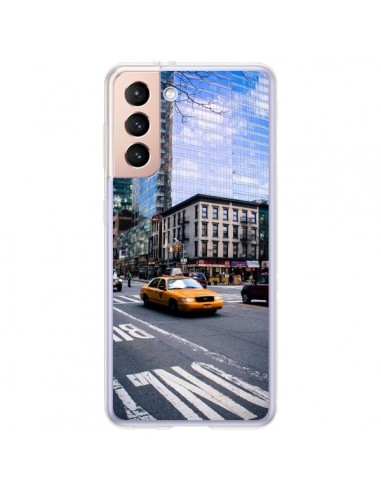 Coque Samsung Galaxy S21 Plus 5G New York Taxi - Anaëlle François