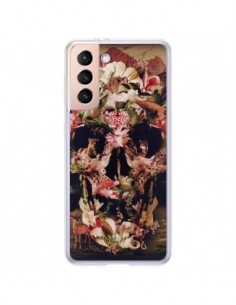 Coque Samsung Galaxy S21 Plus 5G Jungle Skull Tête de...