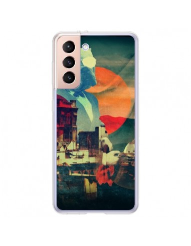 Coque Samsung Galaxy S21 Plus 5G Abracadabra Magicien Chien Lapin - Ali Gulec