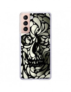 Coque Samsung Galaxy S21 Plus 5G Skull Tête de Mort - Ali...