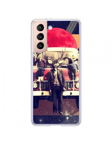 Coque Samsung Galaxy S21 Plus 5G Cerf Le Camion - Ali Gulec