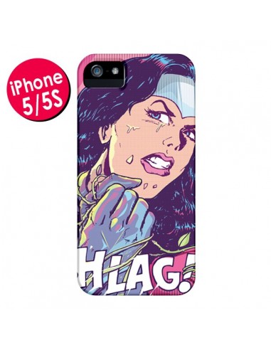 Coque Girl Shlag Comics BD pour iPhone 5 et 5S - Lassana