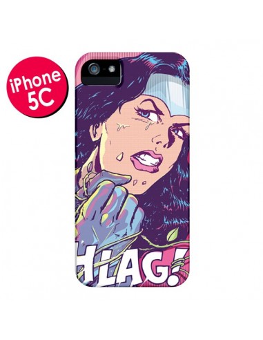 Coque Girl Shlag Comics BD pour iPhone 5C - Lassana