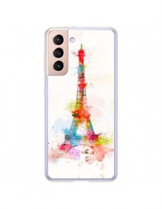 Coque Samsung Galaxy S21 Plus 5G Paris Tour Eiffel...