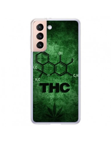 Coque Samsung Galaxy S21 Plus 5G THC Molécule - Bertrand Carriere