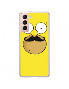 Coque Samsung Galaxy S21 Plus 5G Homer Movember Moustache...