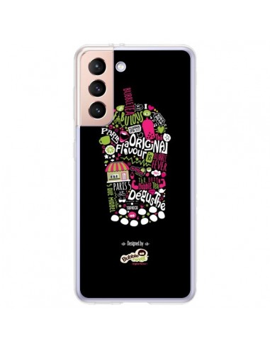 Coque Samsung Galaxy S21 Plus 5G Bubble Fever Original Flavour Noir - Bubble Fever