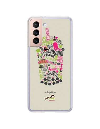 Coque Samsung Galaxy S21 Plus 5G Bubble Fever Original Flavour Beige - Bubble Fever