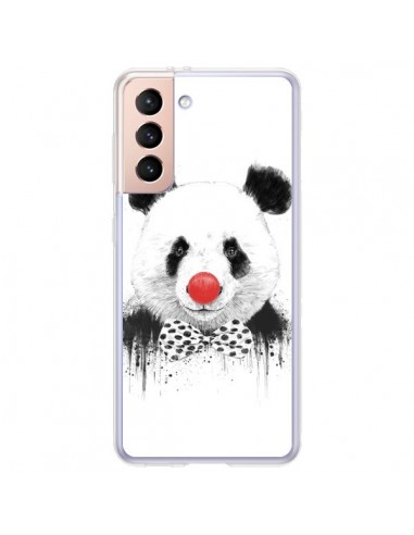 Coque Samsung Galaxy S21 Plus 5G Clown Panda - Balazs Solti