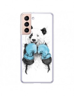 Coque Samsung Galaxy S21 Plus 5G Winner Panda Boxeur -...