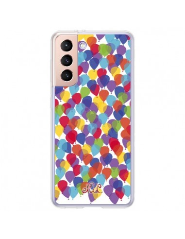 Coque Samsung Galaxy S21 Plus 5G Ballons La Haut - Enilec