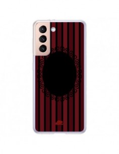 Coque Samsung Galaxy S21 Plus 5G Camée Squelette Bleue -...